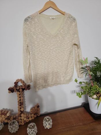 Pull col v léger Marque see tou soon taille M