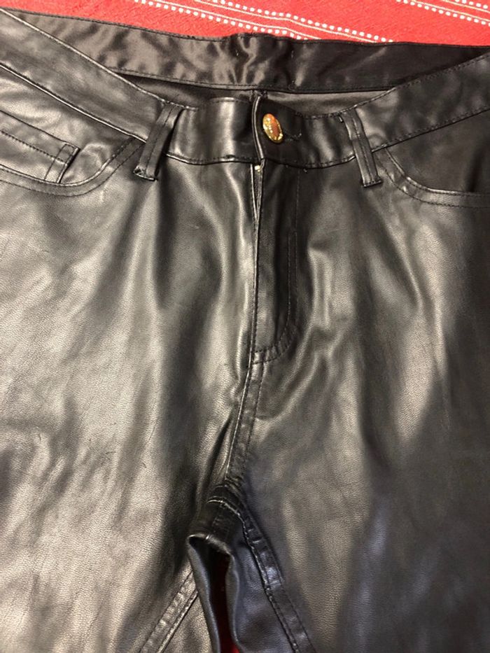 Pantalon faut cuir - photo numéro 3