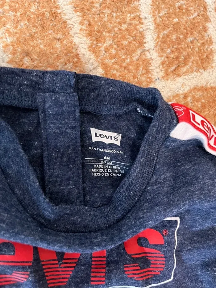 T-shirt Levi’s bleu marine - photo numéro 2