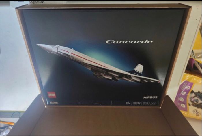 lego concorde 10318 neuf scellé