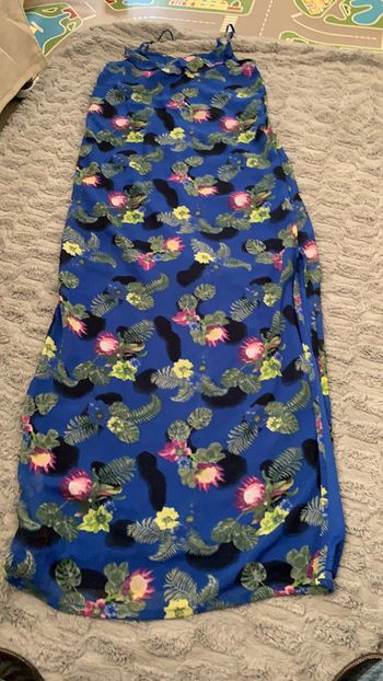 Robe longue fendue taille 36!