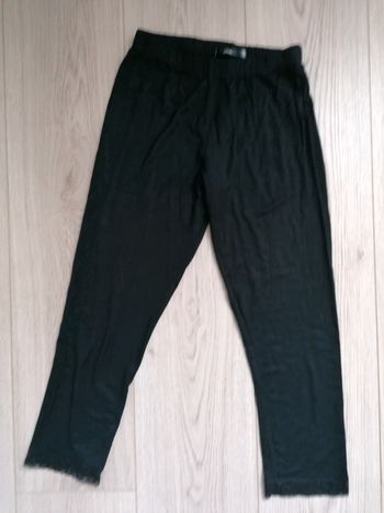 Legging noir court été dentelle Mim taille 38 #espanolitinafemme