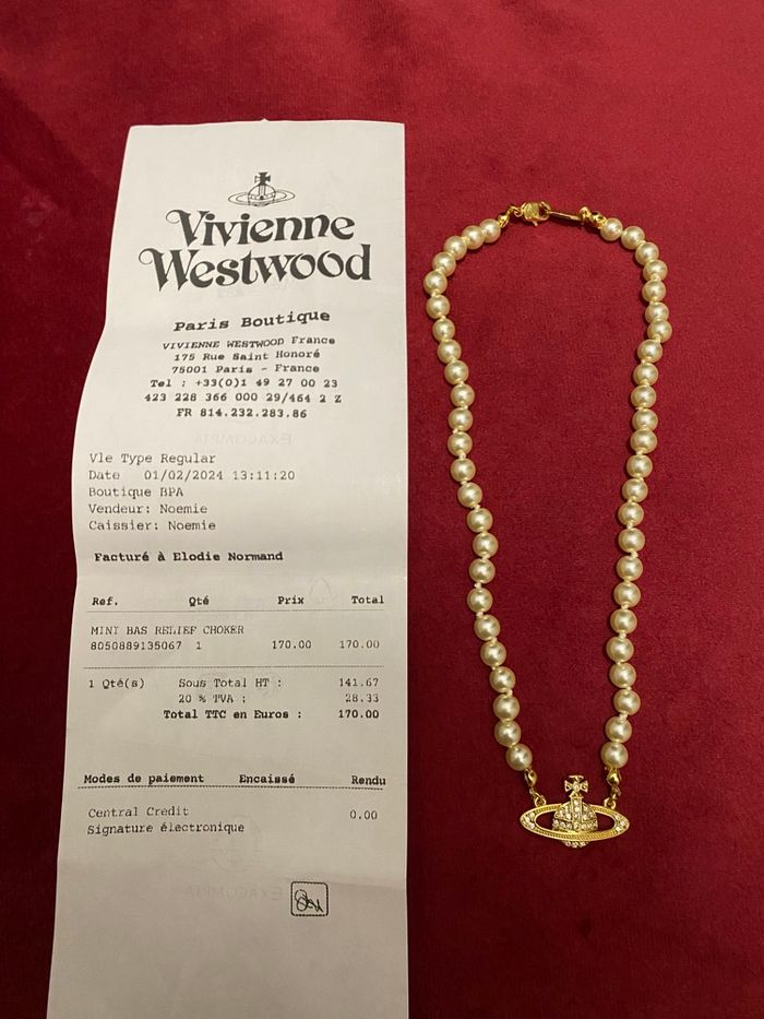 Collier Vivienne Westwood