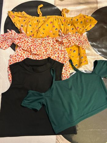 Lot de 4 haut été 