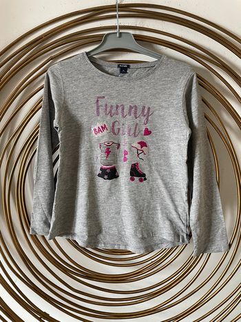 Tshirt manches longues Kiabi T8ans