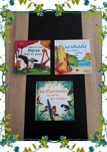 Lot 3 petits livres "en avant la musique"