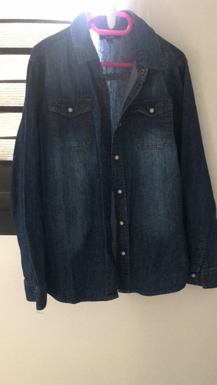 Chemise en jean garçon 12 ans