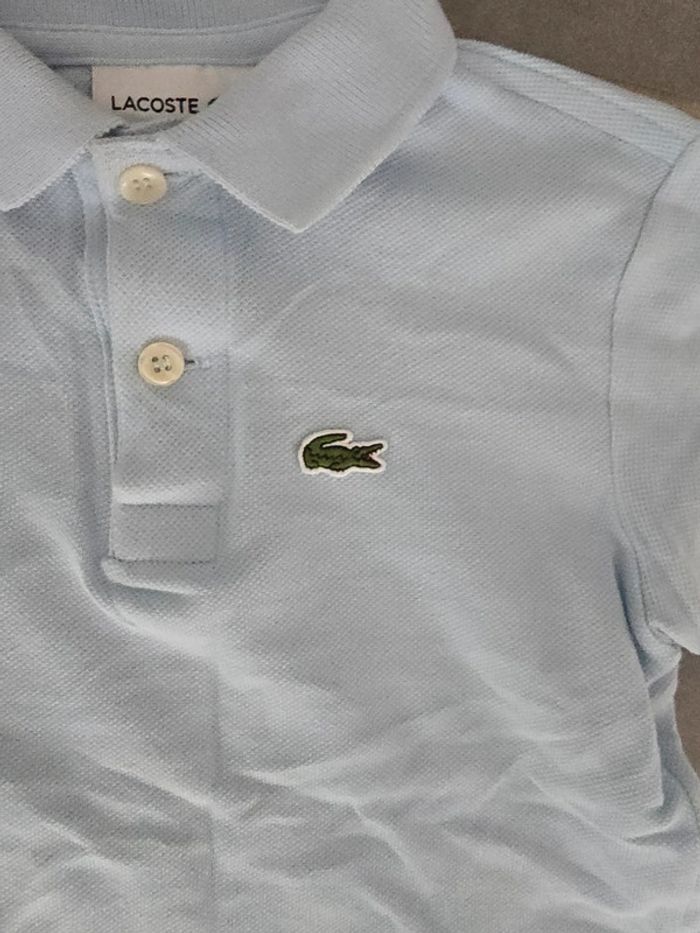 Polo manches courtes lacoste - photo numéro 3