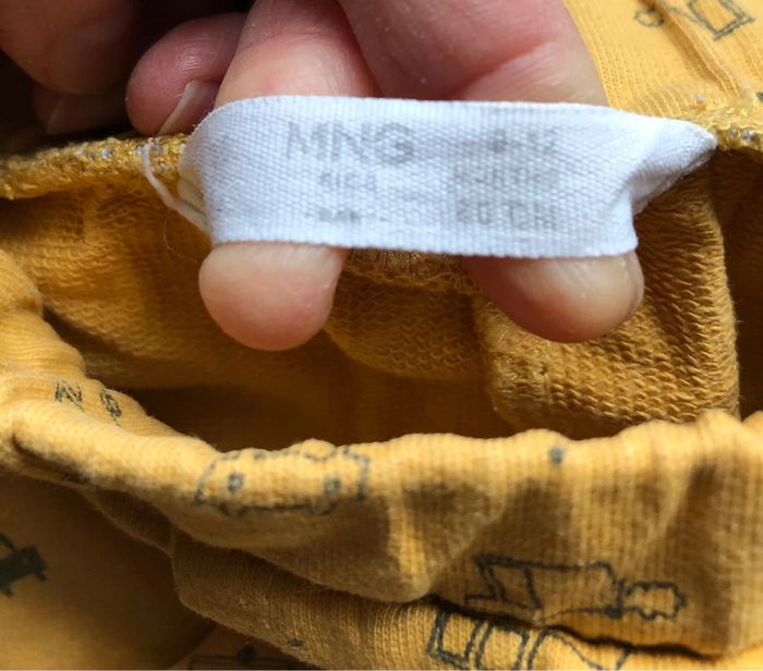 Lot 2 pantalons 9-12 mois Vertbaudet et Mango - photo numéro 5