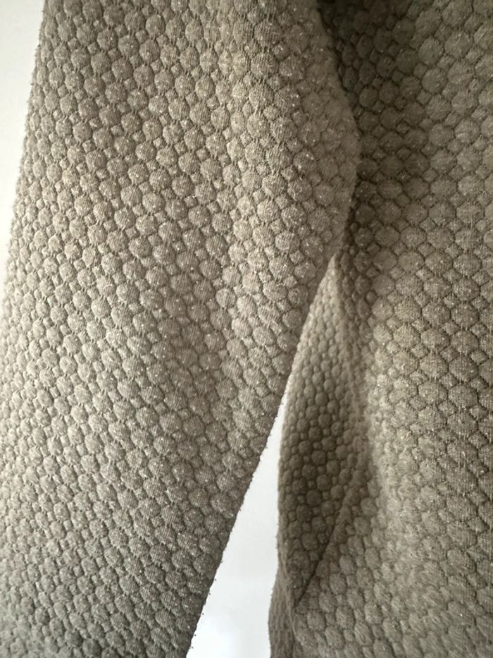 Pull kaki et doré - photo numéro 4