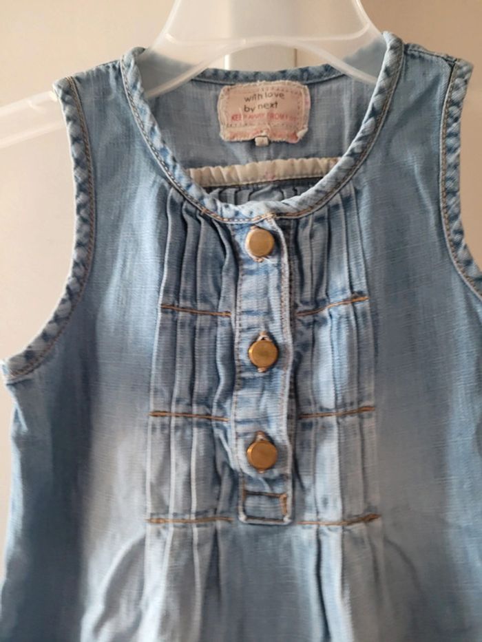 Robe en jean 4/5 ans - photo numéro 3