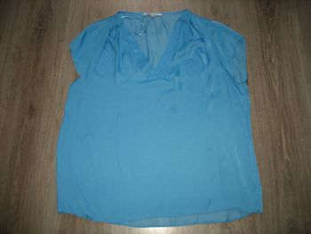 CHEMISIER MC TURQUOISE "U COLLECTION" - TAILLE 44 - n°02