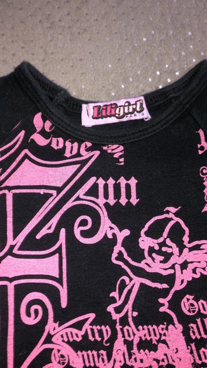 T-shirt manches longues fille 12 ans - photo numéro 2