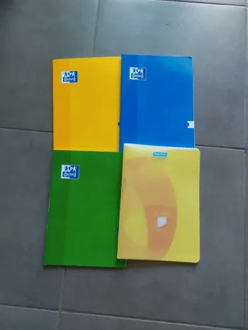 4 cahier 21x29.7