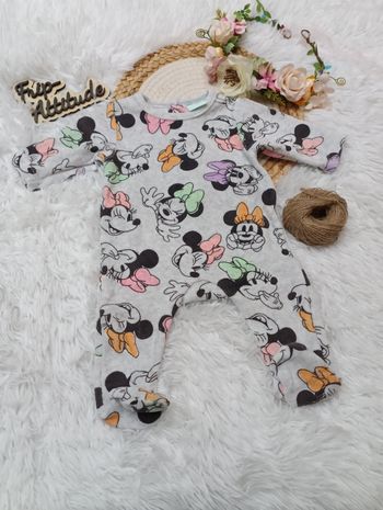Pyjama Minnie 1 mois velours