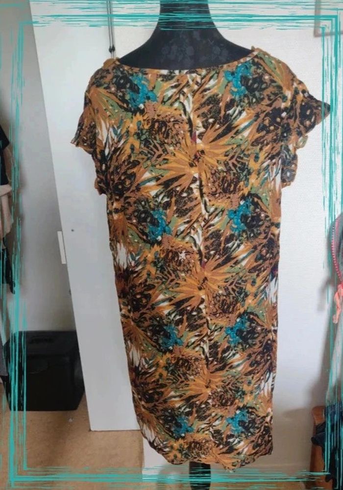 Jolie Robe imprimée tropical 46 - photo numéro 6