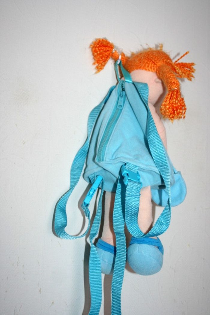 Sac à dos poupée bleu 37cm de long ZAPF Création - photo numéro 4