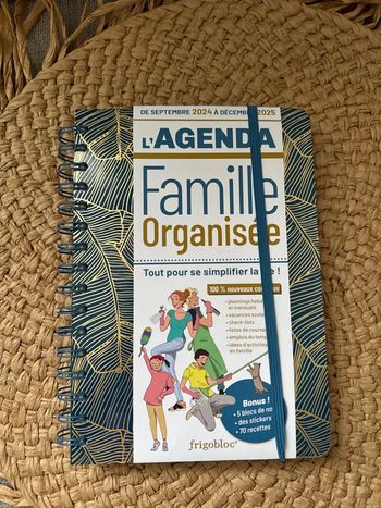 L agenda famille organisée neuf