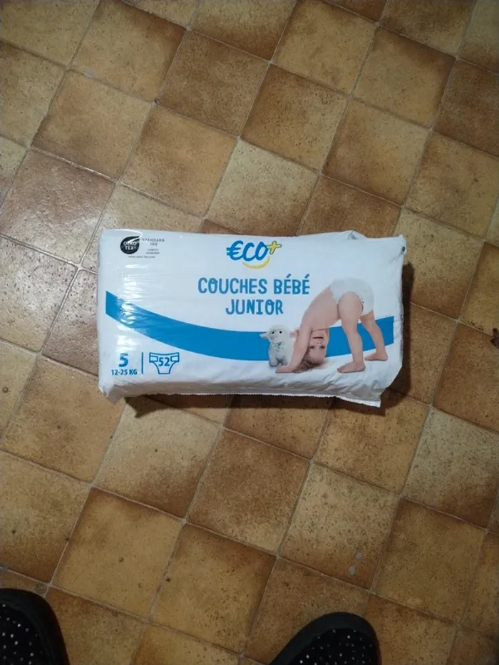Couches bébé taille 5