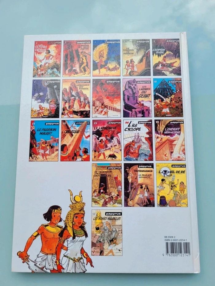 BD Papyrus, Les Momies Maléfiques, EO cotée avec poster (17) - photo numéro 14