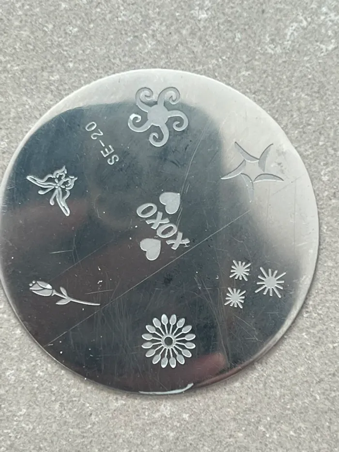 Lot 8 plaques Stamping Nail Art - photo numéro 10