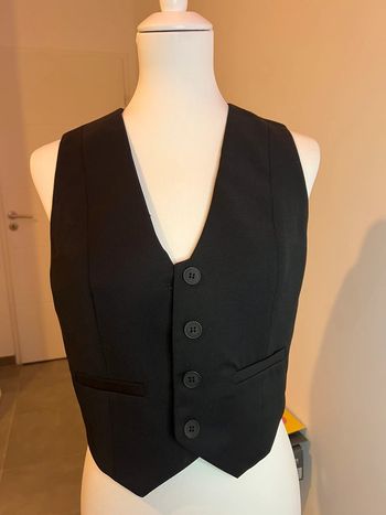 Gilet Noir Sans Manches Femme Neuf Taille M