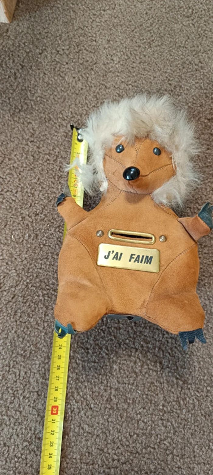 Peluche j'ai faim hérisson - photo numéro 2