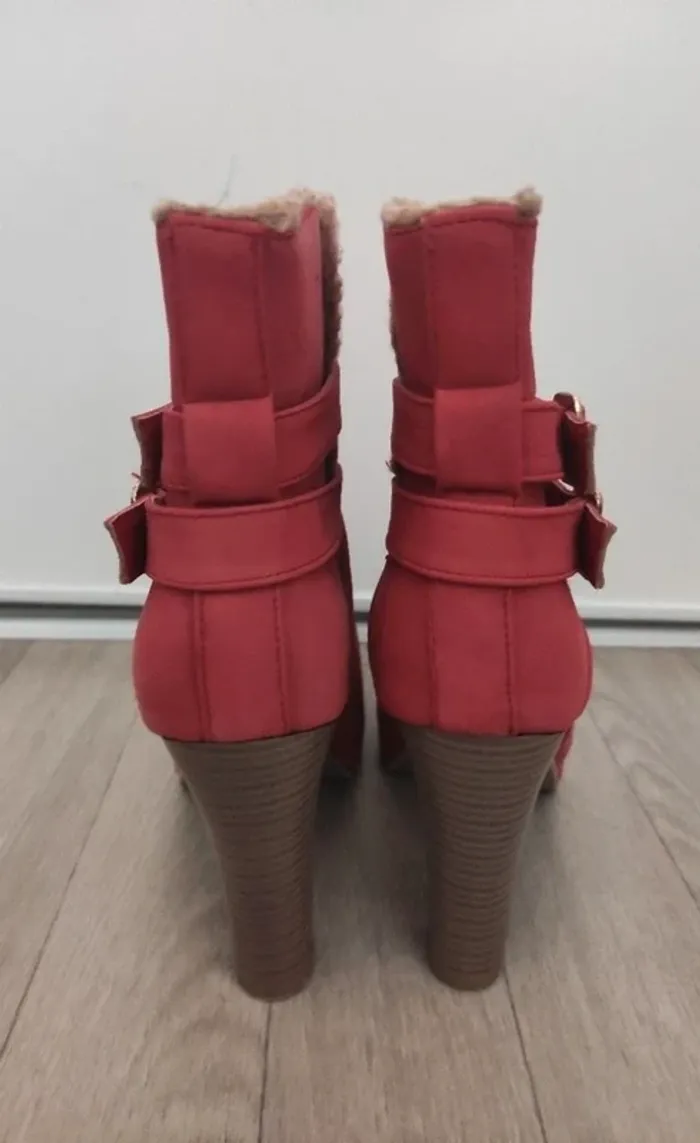 Bottines avec moumoute - photo numéro 2