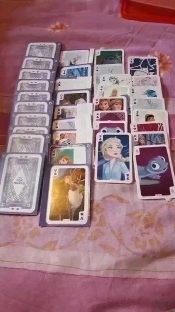 lot 53 Cartes reine des neiges