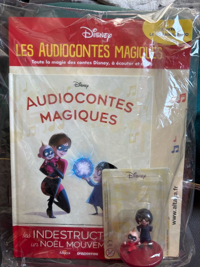 Figurine + Livre Les Indestructibles n n 138 Les Audiocontes Magiques Disney Altaya