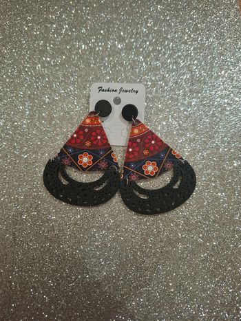 Boucles d'oreilles en bois