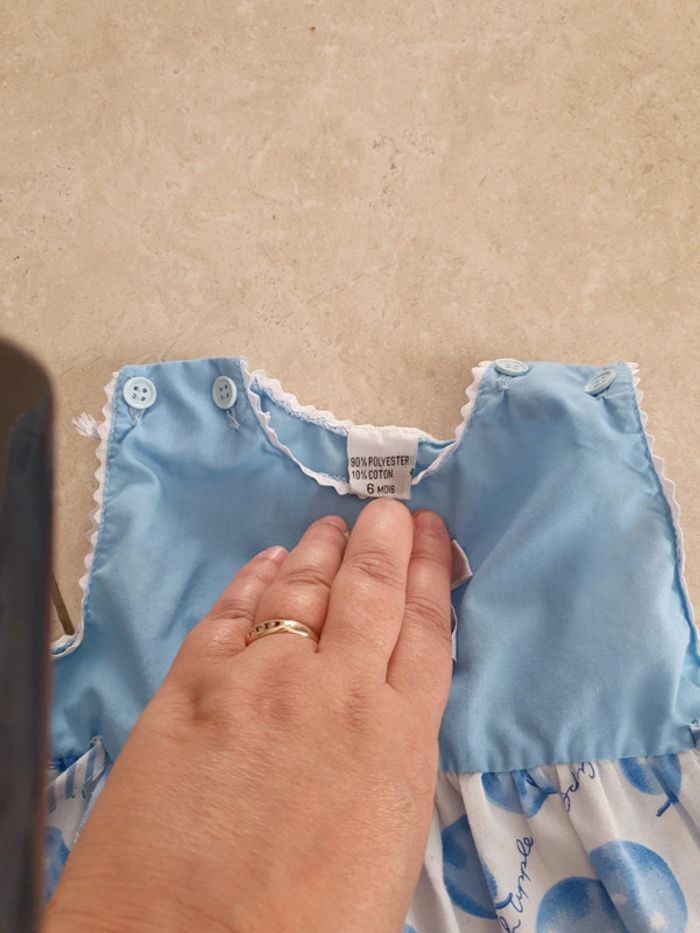 Robe bleu - photo numéro 3