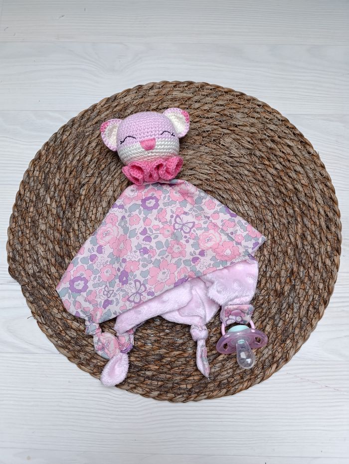 Doudou Renard rose