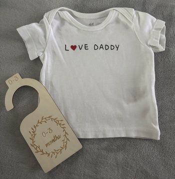T-shirt love daddy