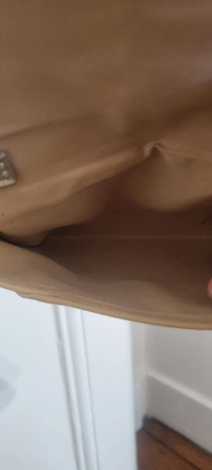 Sac pochette bandoulière doré irisé arc en ciel neuf - photo numéro 7