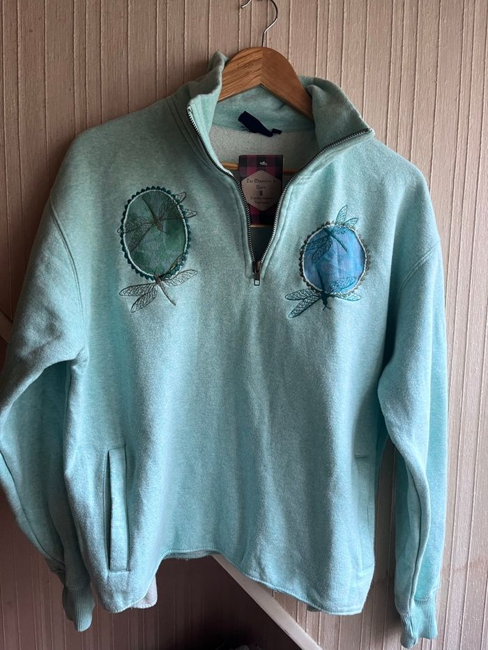 Sweat camionneur upcycling friperie - TU