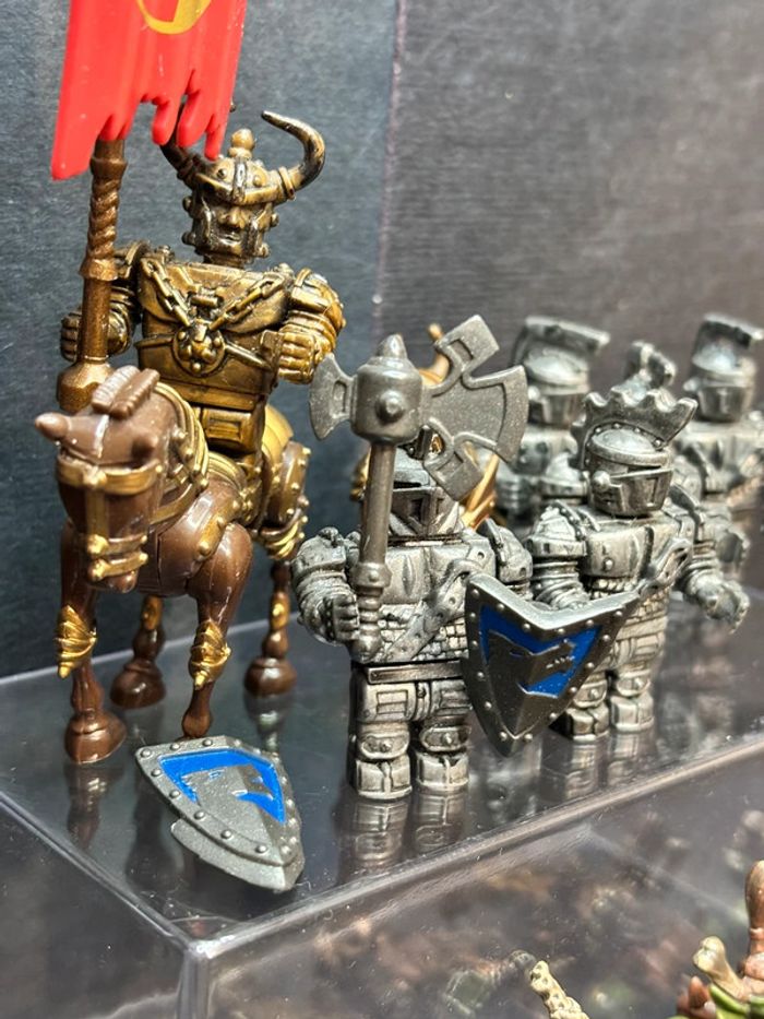 Lot de figurines mega bloks style lego dragons krystal wars - photo numéro 5