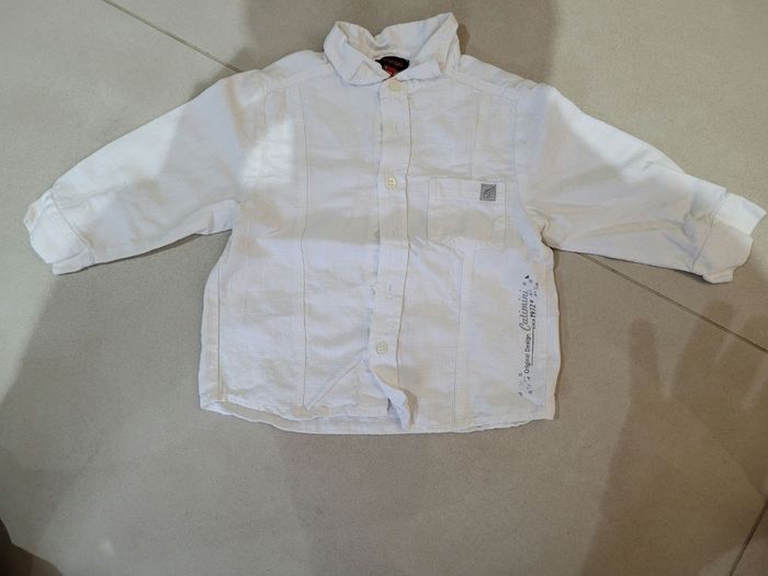 Lot de 3 chemises taille 18 moi - photo numéro 8