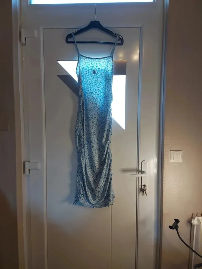 Robe fleurie avec noeud shein taille l