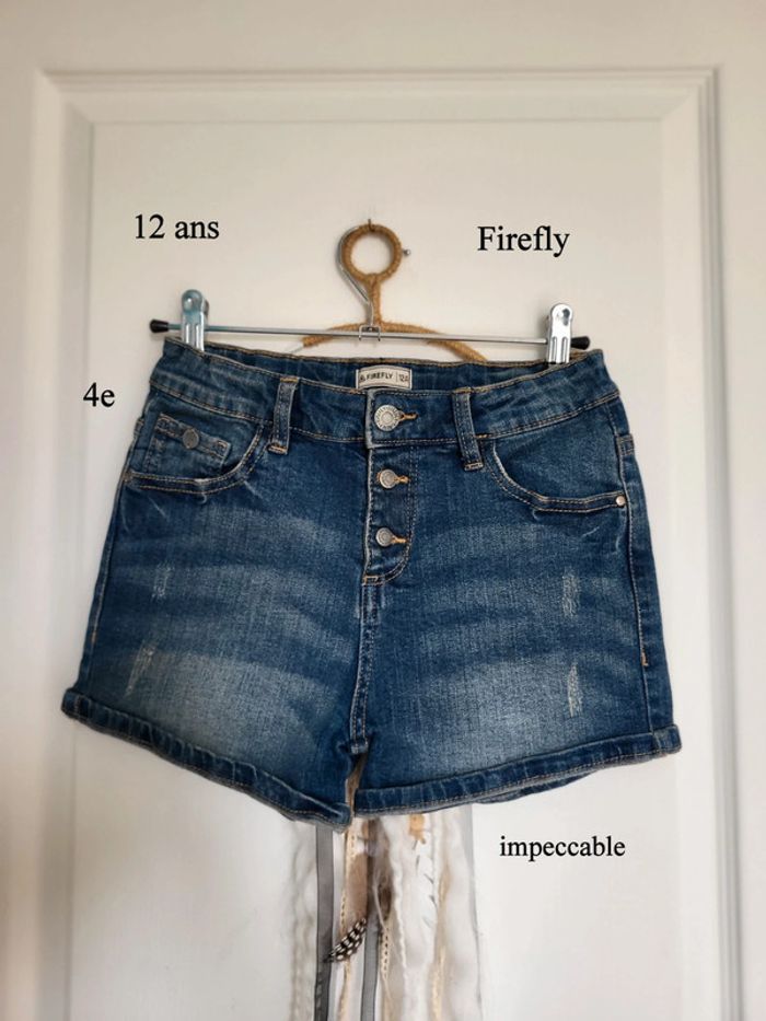 Short jean 12 ans Firefly impeccable