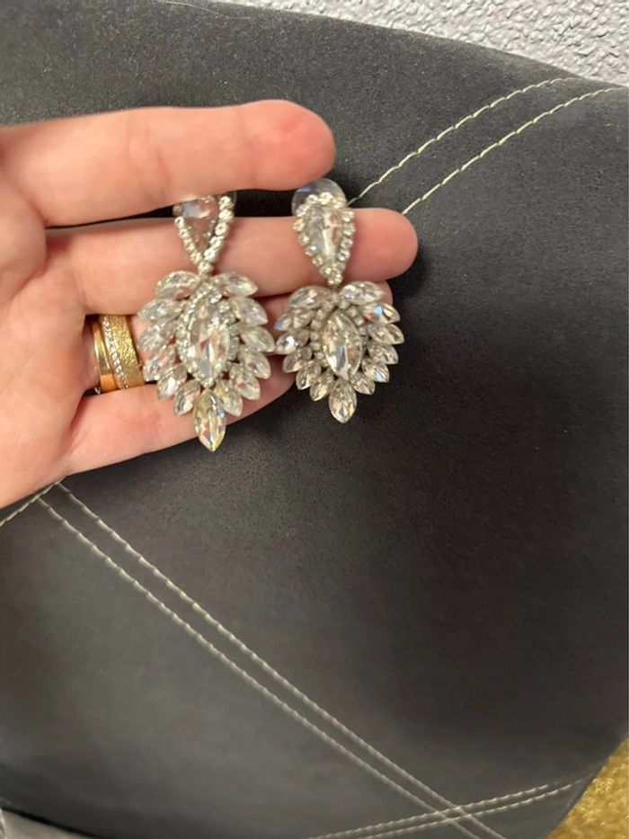 Boucle d’oreille soirée mariage - photo numéro 3