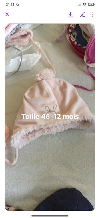 Bonnet fille
