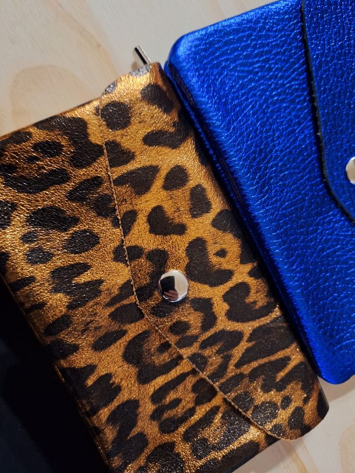 Trio de portemonnaie maxi cuir - photo numéro 4