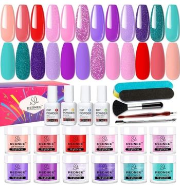 Kit dip powder 12 couleurs