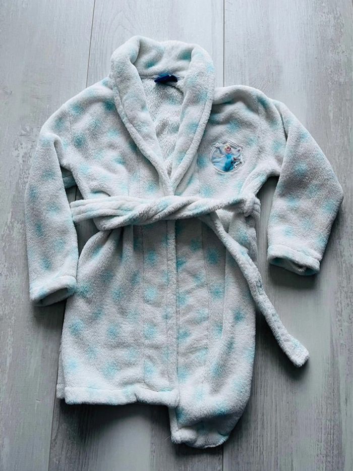 Robe de chambre en polaire Disney Reine des neiges 4/5ans