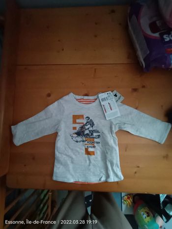 Haut manche longue réversible