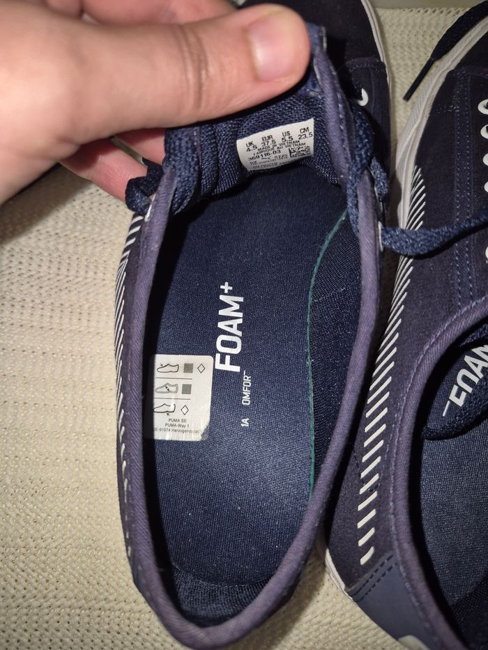 Baskets puma bleu 37.5 - photo numéro 10