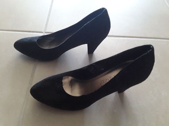 Escarpins noirs 36 IN EXTENSO TBE