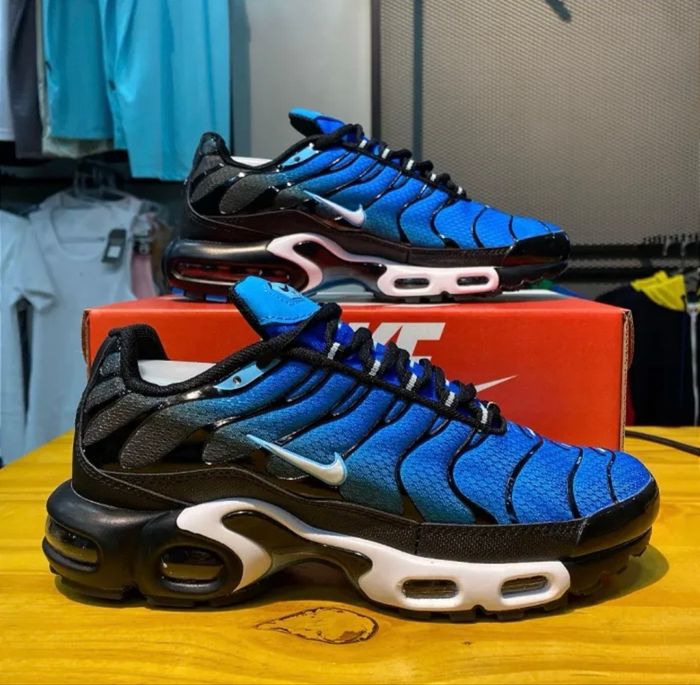 Nike tn aquarius blue bleu noir 41 - photo numéro 4