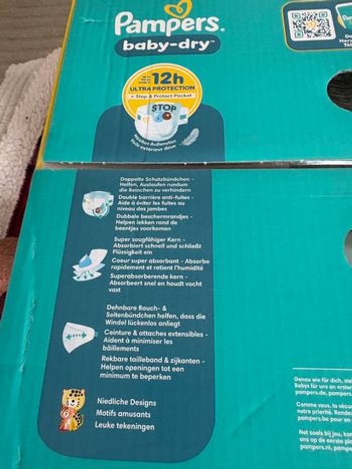 Maxi pack pampers baby dry taille 3 - photo numéro 5